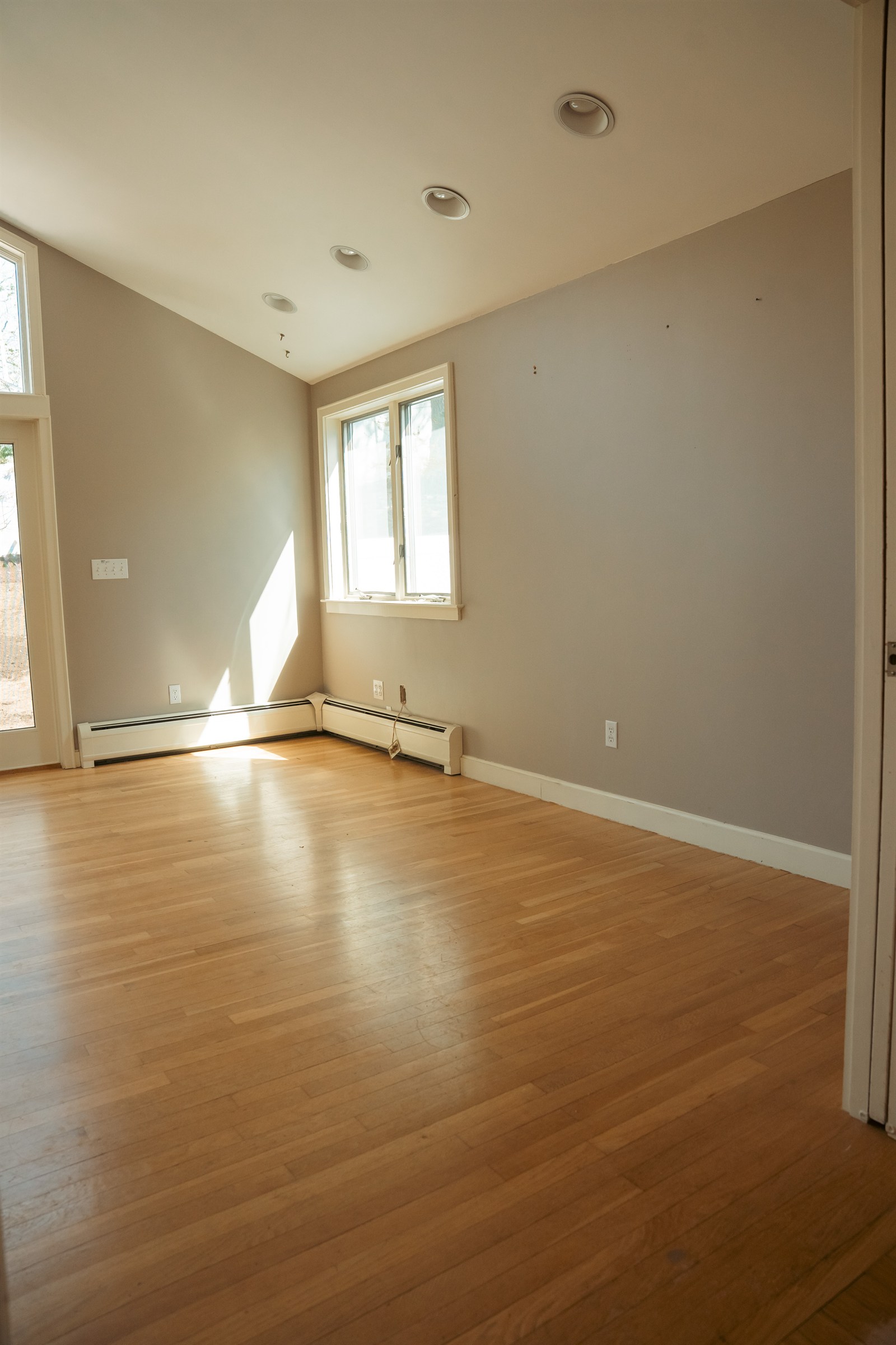 New hardwood in a modern room