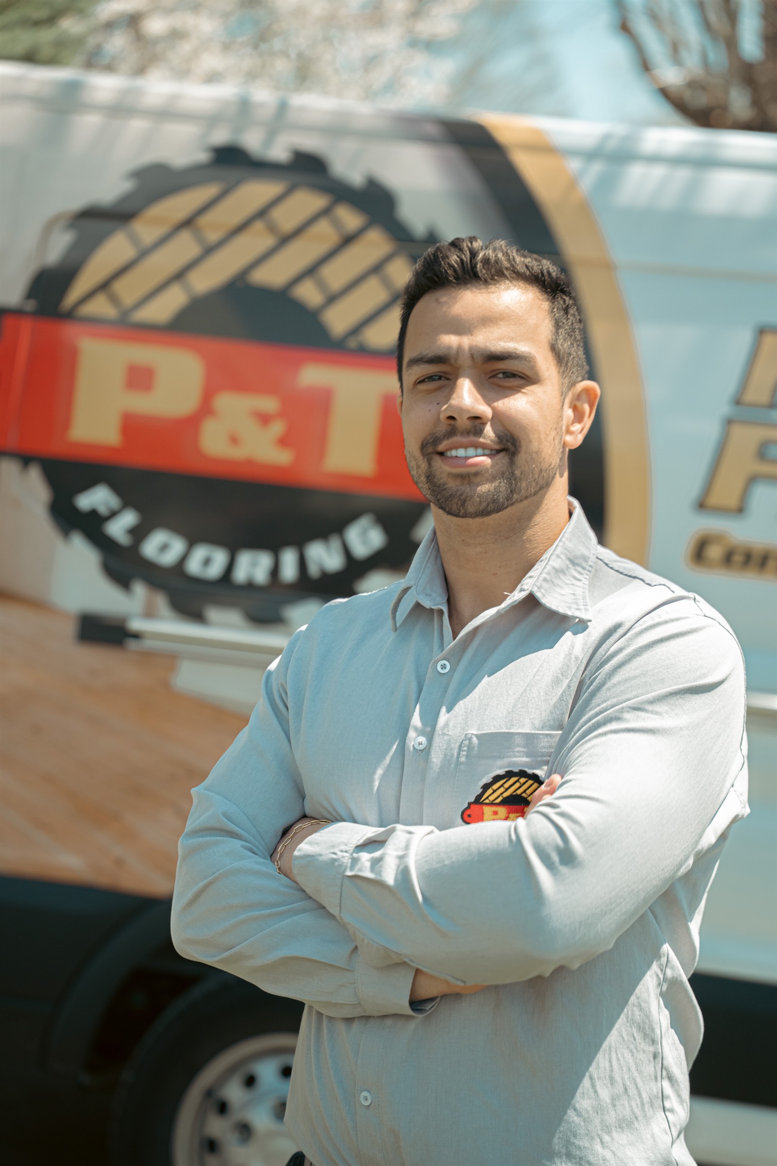 Pedro Xavier, owner of P&T Flooring